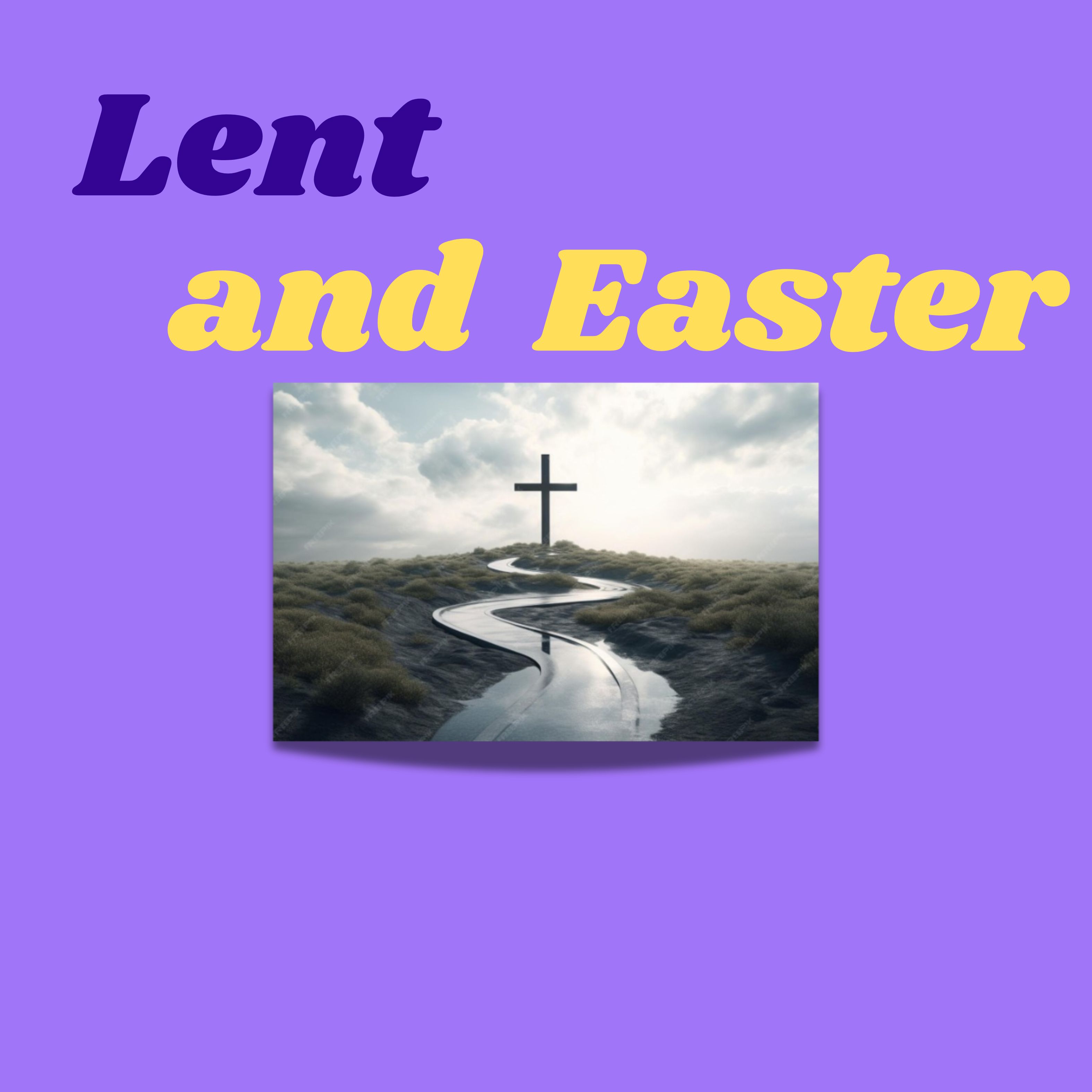 Lent and Easter 2026 widget
